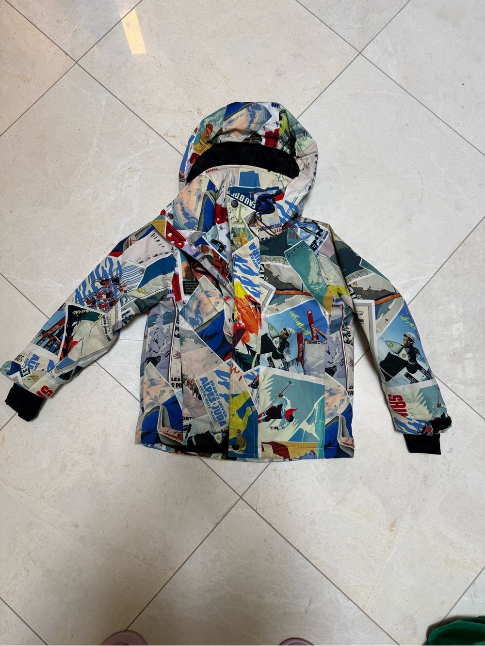 Vector Kids Graphic Winter Snow Jacket